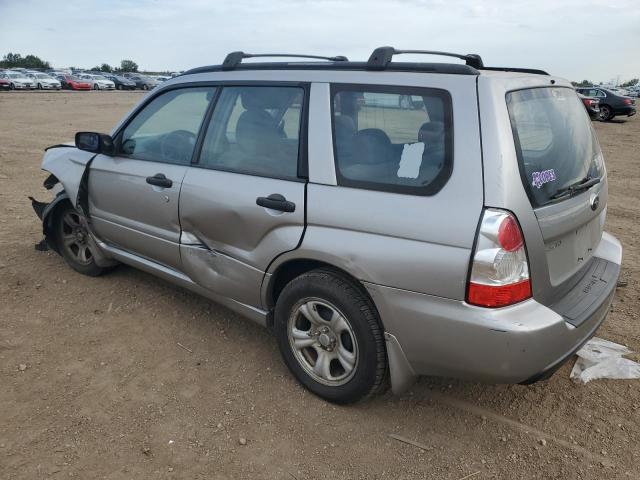 JF1SG63646H722272 - 2006 SUBARU FORESTER 2.5X SILVER photo 2