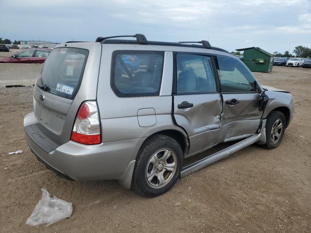 JF1SG63646H722272 - 2006 SUBARU FORESTER 2.5X SILVER photo 3