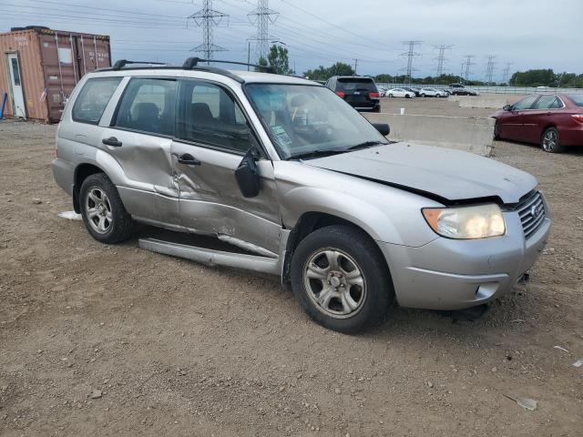 JF1SG63646H722272 - 2006 SUBARU FORESTER 2.5X SILVER photo 4