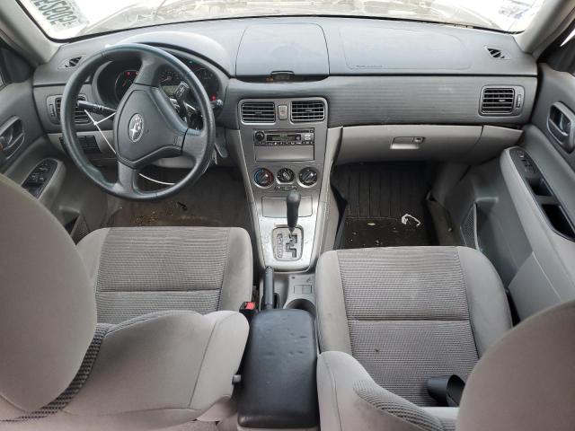 JF1SG63646H722272 - 2006 SUBARU FORESTER 2.5X SILVER photo 8