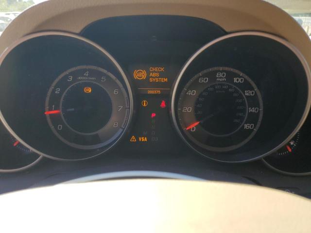 2HNYD28338H501371 - 2008 ACURA MDX TECHNOLOGY BURGUNDY photo 9