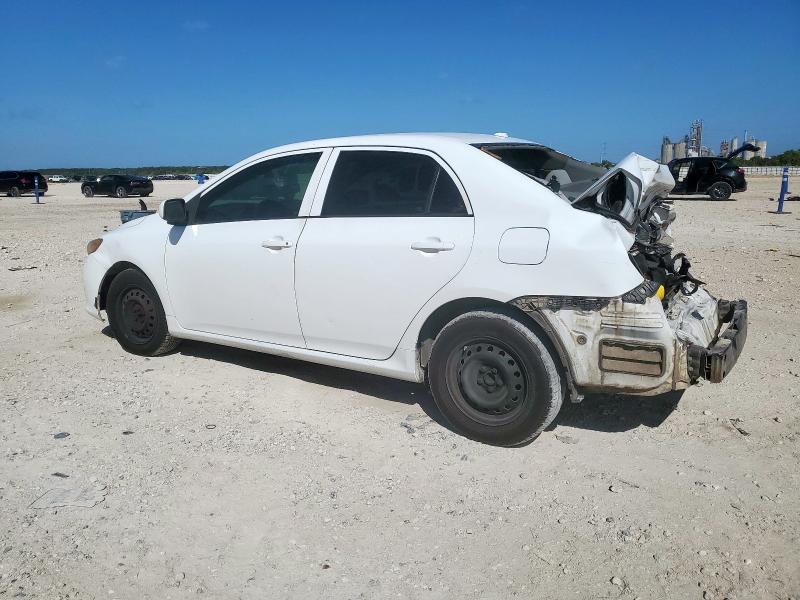 1NXBU4EE9AZ377280 - 2010 TOYOTA COROLLA BASE Білий фото 2