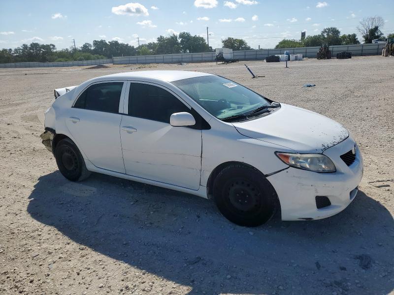 1NXBU4EE9AZ377280 - 2010 TOYOTA COROLLA BASE Білий фото 4