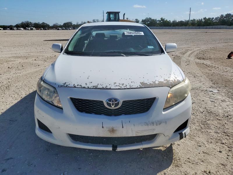 1NXBU4EE9AZ377280 - 2010 TOYOTA COROLLA BASE Білий фото 5