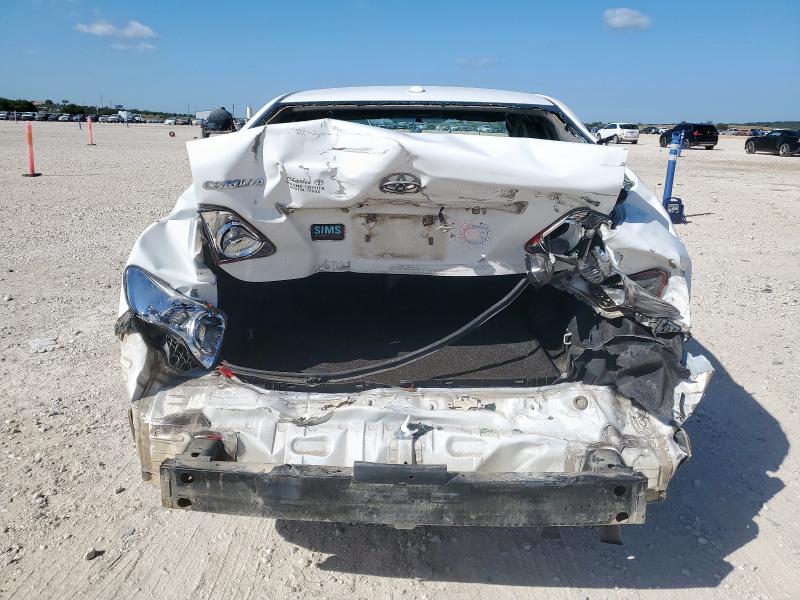 1NXBU4EE9AZ377280 - 2010 TOYOTA COROLLA BASE Білий фото 6