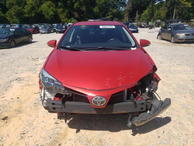 2T1BURHE1JC073211 - 2018 TOYOTA COROLLA L 红色 照片 5