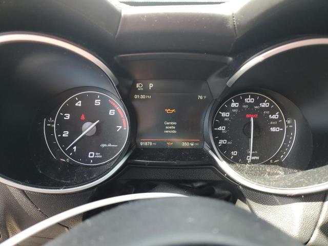 ZASFAKNN3J7C22667 - 2018 ALFA ROMEO STELVIO TI SPORT SILVER photo 9