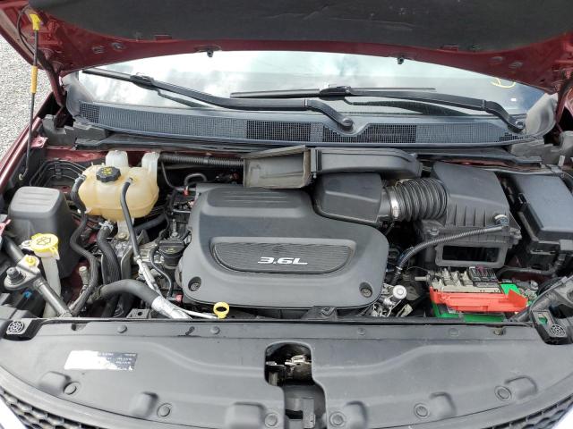 2C4RC1BGXHR634951 - 2017 CHRYSLER PACIFICA TOURING L 勃艮第红 照片 12