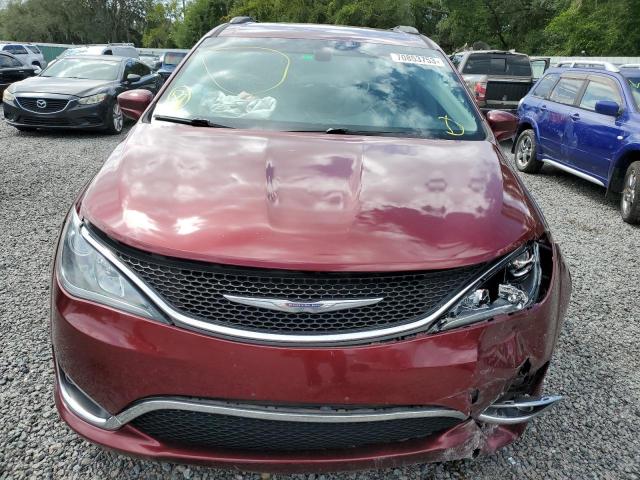 2C4RC1BGXHR634951 - 2017 CHRYSLER PACIFICA TOURING L 勃艮第红 照片 5