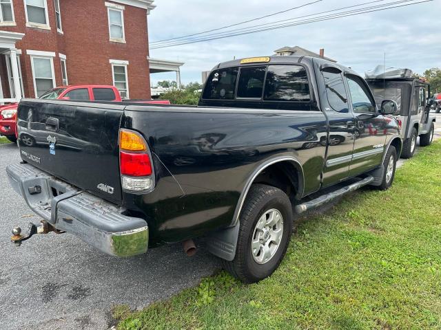 5TBBN44113S433292 - 2003 TOYOTA TUNDRA ACCESS CAB SR5 BLACK photo 4