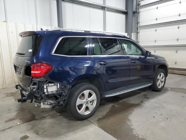 4JGDF6EE4HA980471 - 2017 MERCEDES-BENZ GLS 450 4MATIC BLUE photo 3