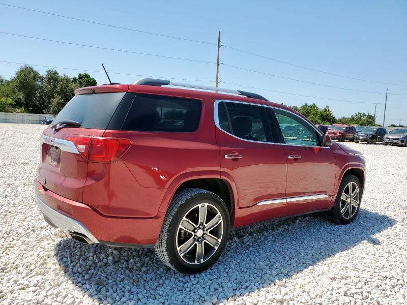 1GKKNPLS8KZ154393 - 2019 GMC ACADIA DENALI BURGUNDY photo 3