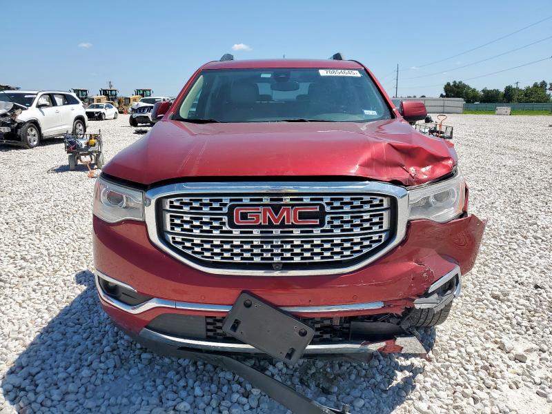1GKKNPLS8KZ154393 - 2019 GMC ACADIA DENALI BURGUNDY photo 5