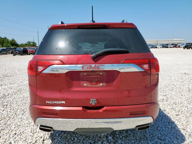 1GKKNPLS8KZ154393 - 2019 GMC ACADIA DENALI BURGUNDY photo 6