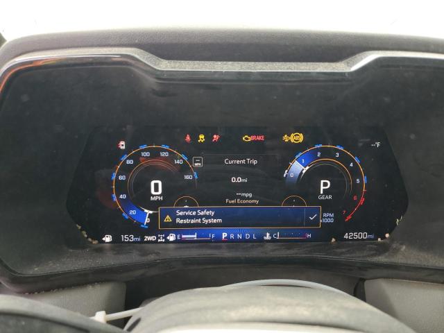 1GCPTFEK5P1235565 - 2023 CHEVROLET COLORADO ZR2 SILVER photo 9