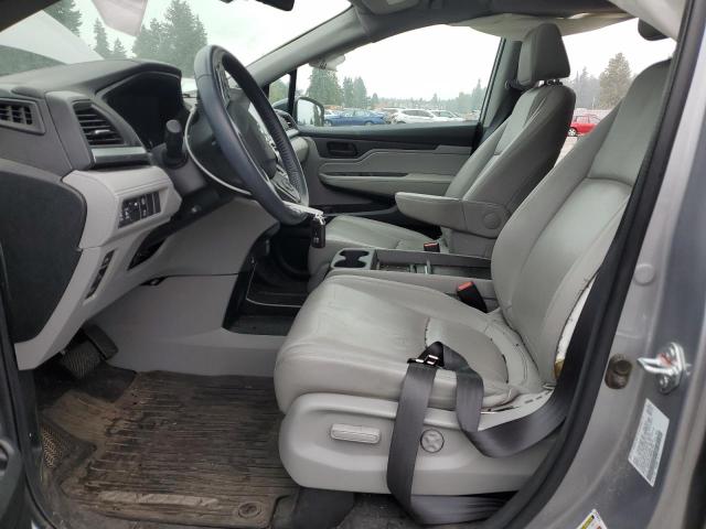 5FNRL6H79MB037932 - 2021 HONDA ODYSSEY EXL SILVER photo 7