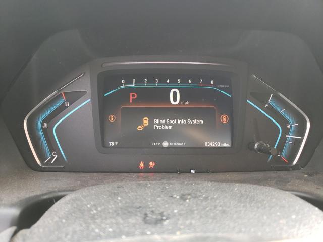 5FNRL6H79MB037932 - 2021 HONDA ODYSSEY EXL SILVER photo 9