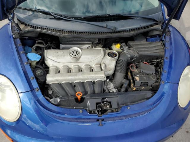 3VWSF31Y27M405780 - 2007 VOLKSWAGEN NEW BEETLE CONVERTIBLE OPTION PACKAGE 2 BLUE photo 11