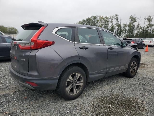 2HKRW6H37JH222210 - 2018 HONDA CR-V LX GRAY photo 3