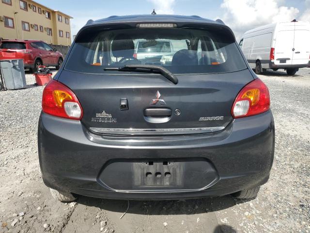 ML32A4HJ4FH009498 - 2015 MITSUBISHI MIRAGE ES CHARCOAL photo 6