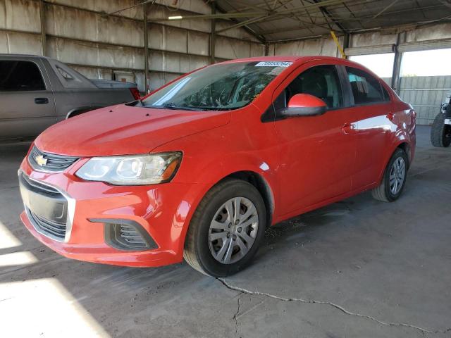 1G1JA5SH7H4149911 - 2017 CHEVROLET SONIC LS RED photo 1
