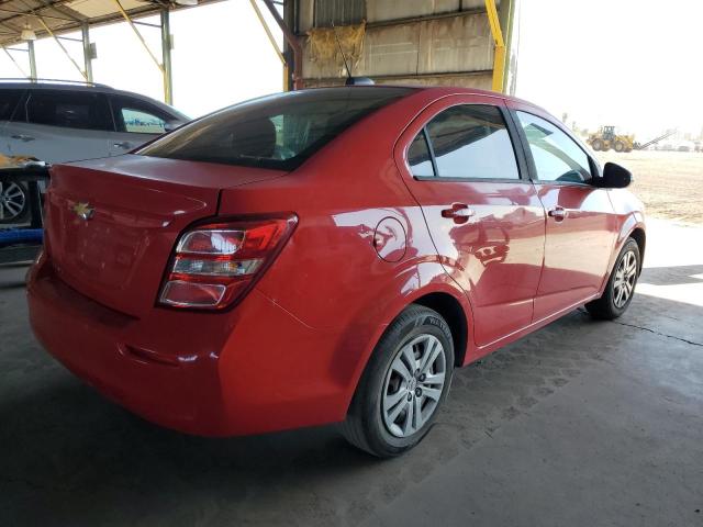 1G1JA5SH7H4149911 - 2017 CHEVROLET SONIC LS RED photo 3