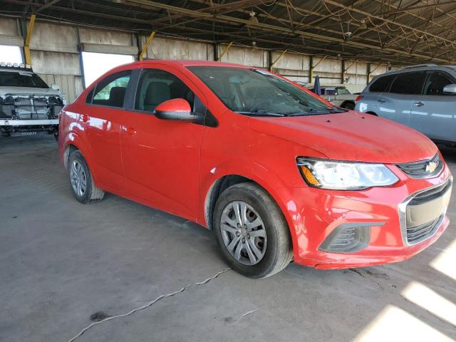 1G1JA5SH7H4149911 - 2017 CHEVROLET SONIC LS RED photo 4