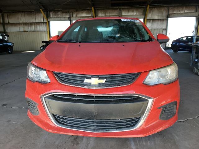 1G1JA5SH7H4149911 - 2017 CHEVROLET SONIC LS RED photo 5