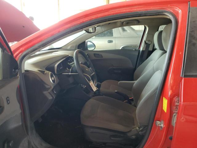 1G1JA5SH7H4149911 - 2017 CHEVROLET SONIC LS RED photo 7