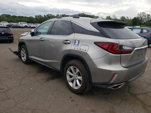 2T2BZMCA3HC122343 - 2017 LEXUS RX 350 BASE SILVER photo 2
