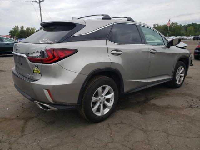 2T2BZMCA3HC122343 - 2017 LEXUS RX 350 BASE SILVER photo 3