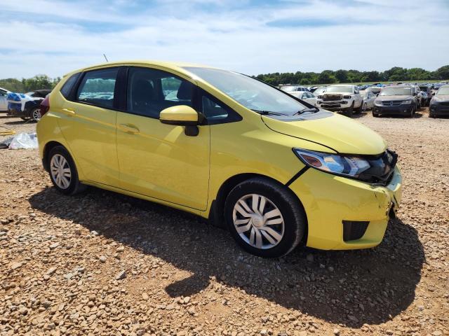 3HGGK5H50FM740029 - 2015 HONDA FIT LX YELLOW photo 4
