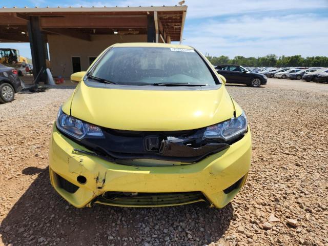 3HGGK5H50FM740029 - 2015 HONDA FIT LX YELLOW photo 5