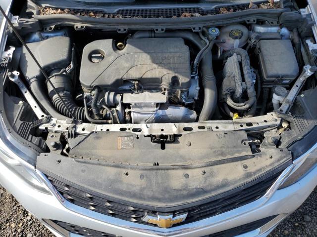 3G1BE6SM3JS596995 - 2018 CHEVROLET CRUZE LT ვერცხლისფერი ფოტო 11