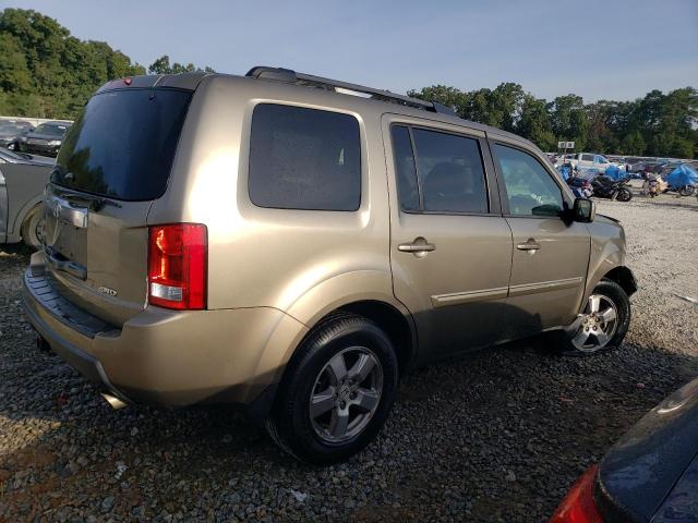 5FNYF4H60AB024481 - 2010 HONDA PILOT EXL GOLD photo 3