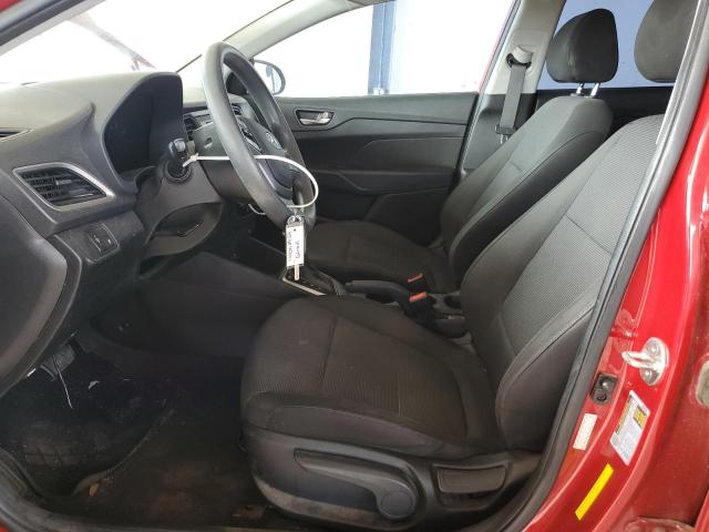 3KPC24A3XKE085110 - 2019 HYUNDAI ACCENT SE Rouge photo 7