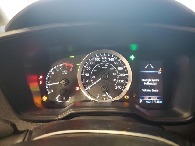 5YFBPMBE8NP355645 - 2022 TOYOTA COROLLA LE Сұр фото 9