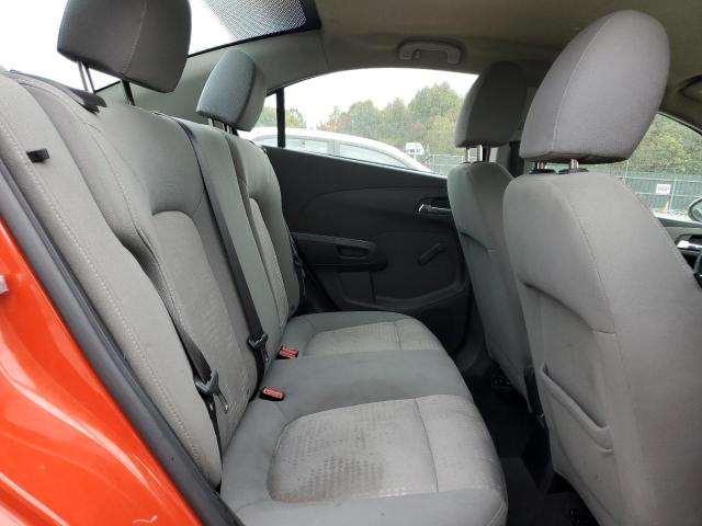 1G1JA5SH8C4112603 - 2012 CHEVROLET SONIC LS 橙色 照片 10