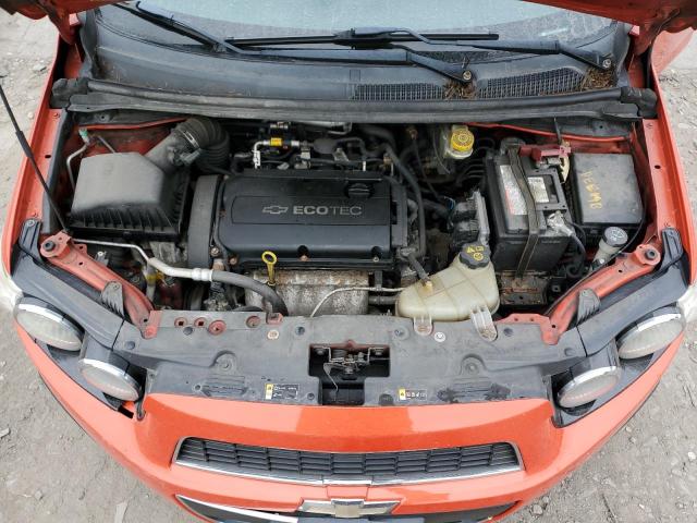 1G1JA5SH8C4112603 - 2012 CHEVROLET SONIC LS ORANGE photo 11