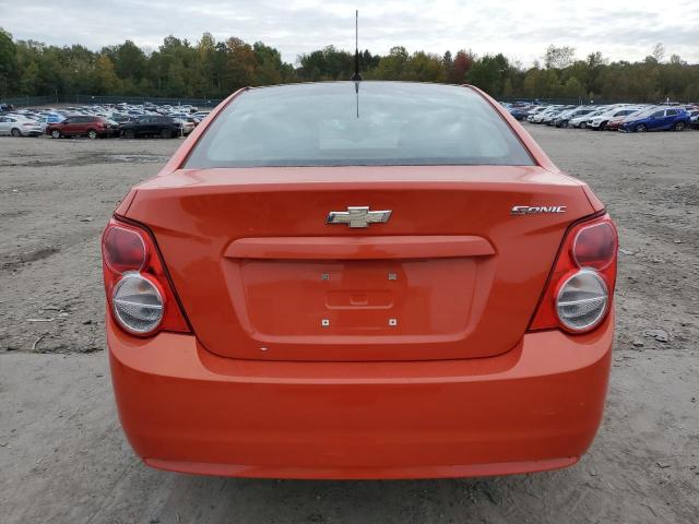 1G1JA5SH8C4112603 - 2012 CHEVROLET SONIC LS ORANGE photo 6