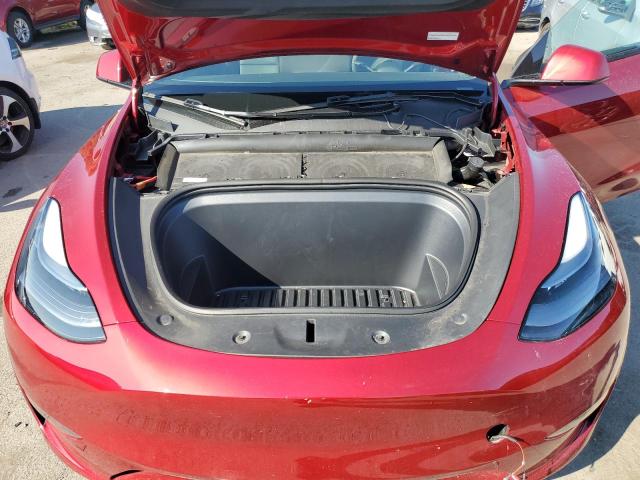7SAYGDEE2RA302074 - 2024 TESLA MODEL Y RED photo 11