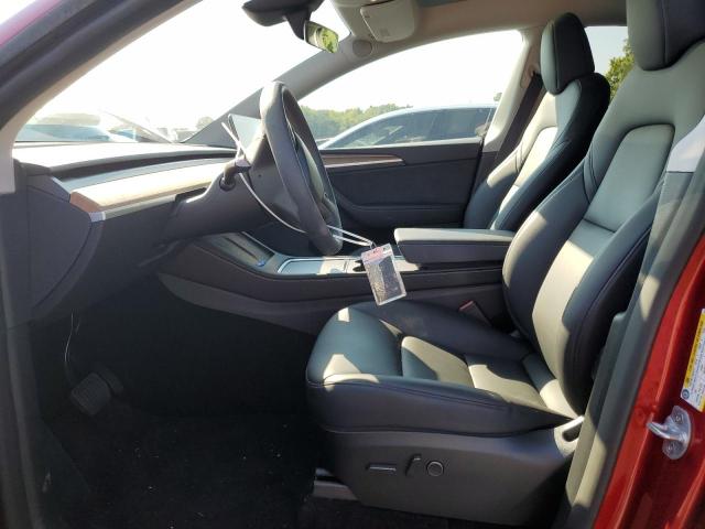 7SAYGDEE2RA302074 - 2024 TESLA MODEL Y RED photo 7