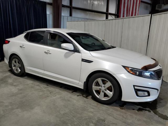 KNAGM4A70F5630664 - 2015 KIA OPTIMA LX WHITE photo 4