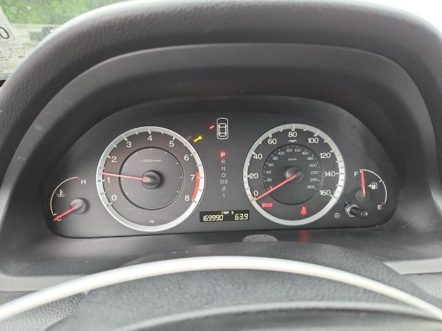 1HGCP26359A180316 - 2009 HONDA ACCORD LX GRAY photo 9