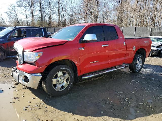 5TBBV54108S496512 - 2008 TOYOTA TUNDRA DOUBLE CAB RED photo 1