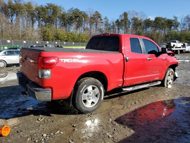 5TBBV54108S496512 - 2008 TOYOTA TUNDRA DOUBLE CAB RED photo 3