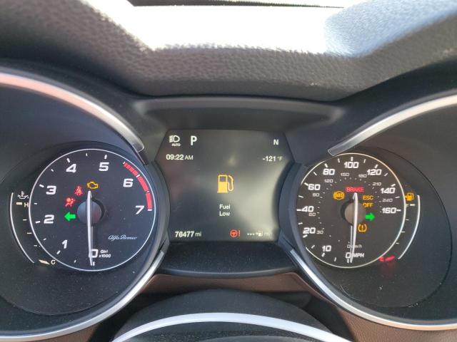 ZASFAKNNXJ7B99601 - 2018 ALFA ROMEO STELVIO TI SPORT BLACK photo 9