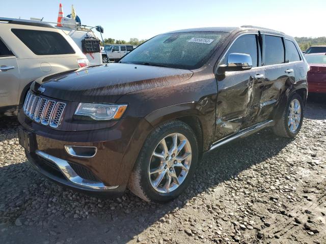 1C4RJFJT6EC559638 - 2014 JEEP GRAND CHER SUMMIT ყავისფერი ფოტო 1