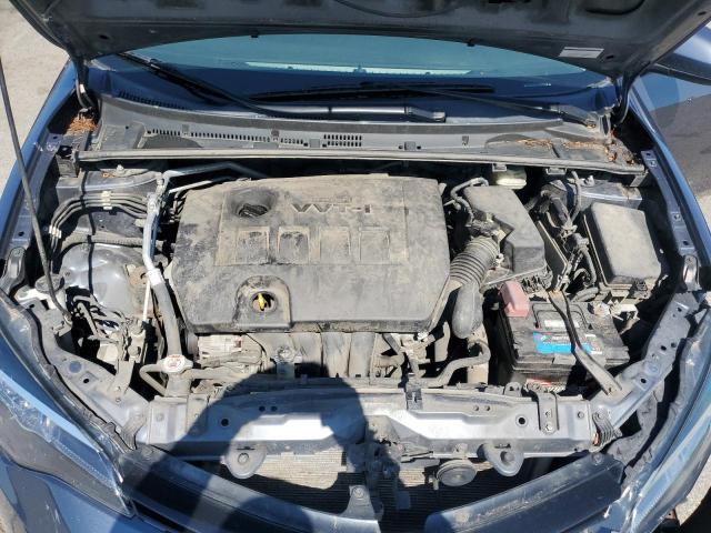 2T1BURHE2HC866298 - 2017 TOYOTA COROLLA L BLUE photo 11