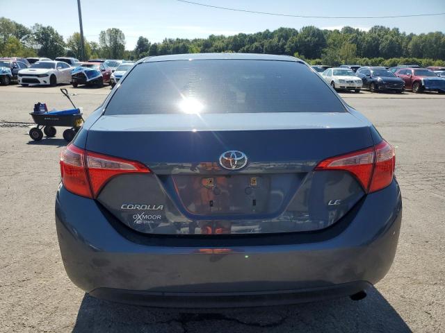 2T1BURHE2HC866298 - 2017 TOYOTA COROLLA L BLUE photo 6